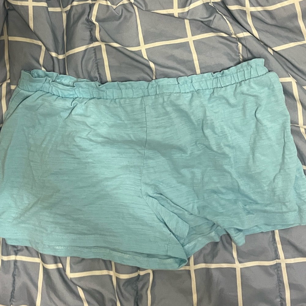 Blue shorts
